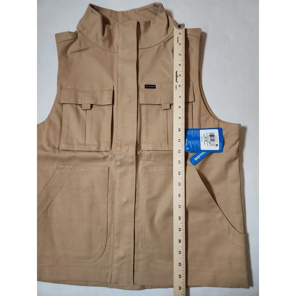 Columbia Brea Falls Vest Women’s Medium Tan